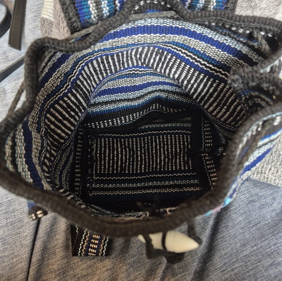 Small Woven Backpack - Picture 4 of 4